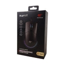 Mouse Gamer RGB Preto, Havit MS1038, 8000 DPI, 7 Garrafas