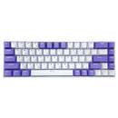 Teclado Gamer/ Escritório Com Fio RGB LED Iluminado Com 68 Teclados Mecânicos