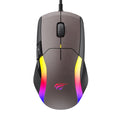 Mouse Gamer Havit MS959S 8000 DPI 8 Botões RGB Ocre