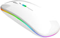 Mouse Wireless Recarregável Led Rgb 2.4 Ghz Sem Fio Bluetooth Optico Ghz Noteboo